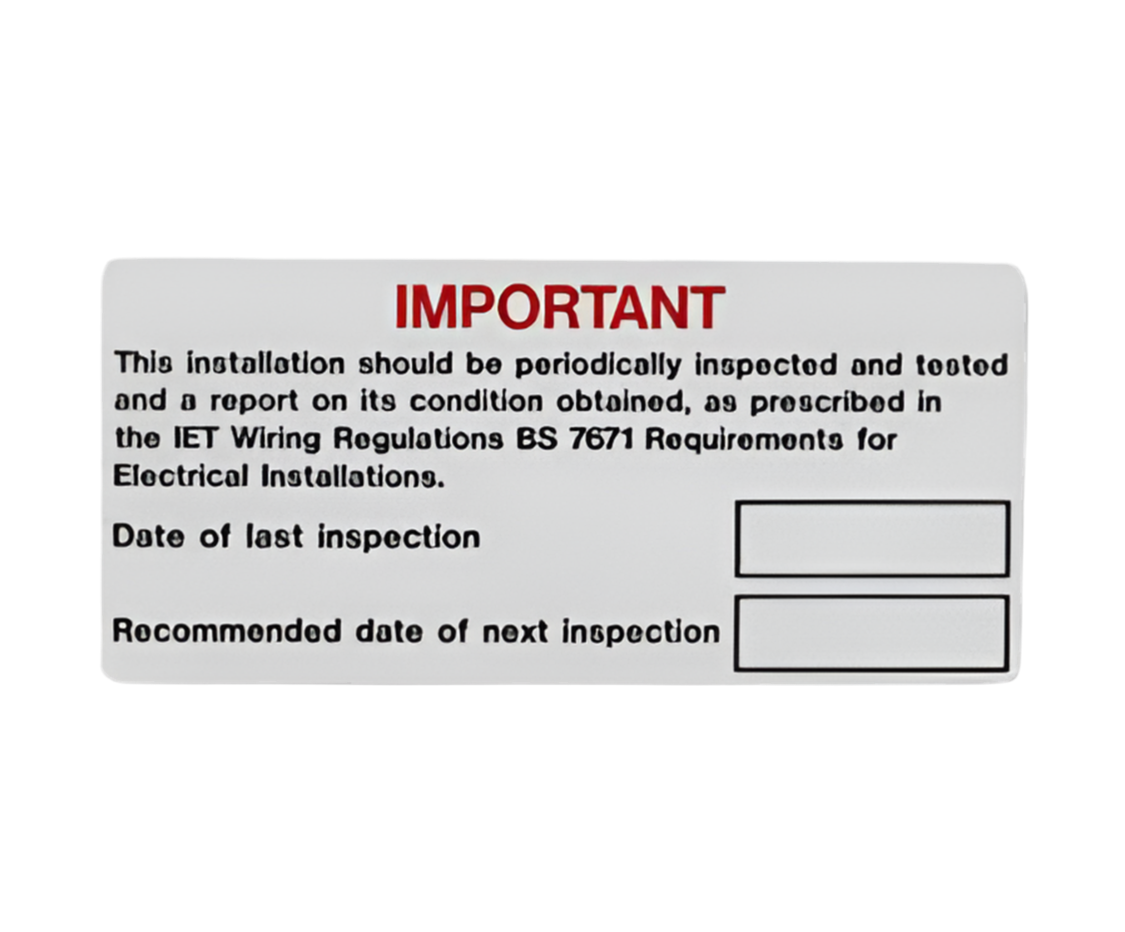 01) STICKERS- Periodic Inspection Stickers x10