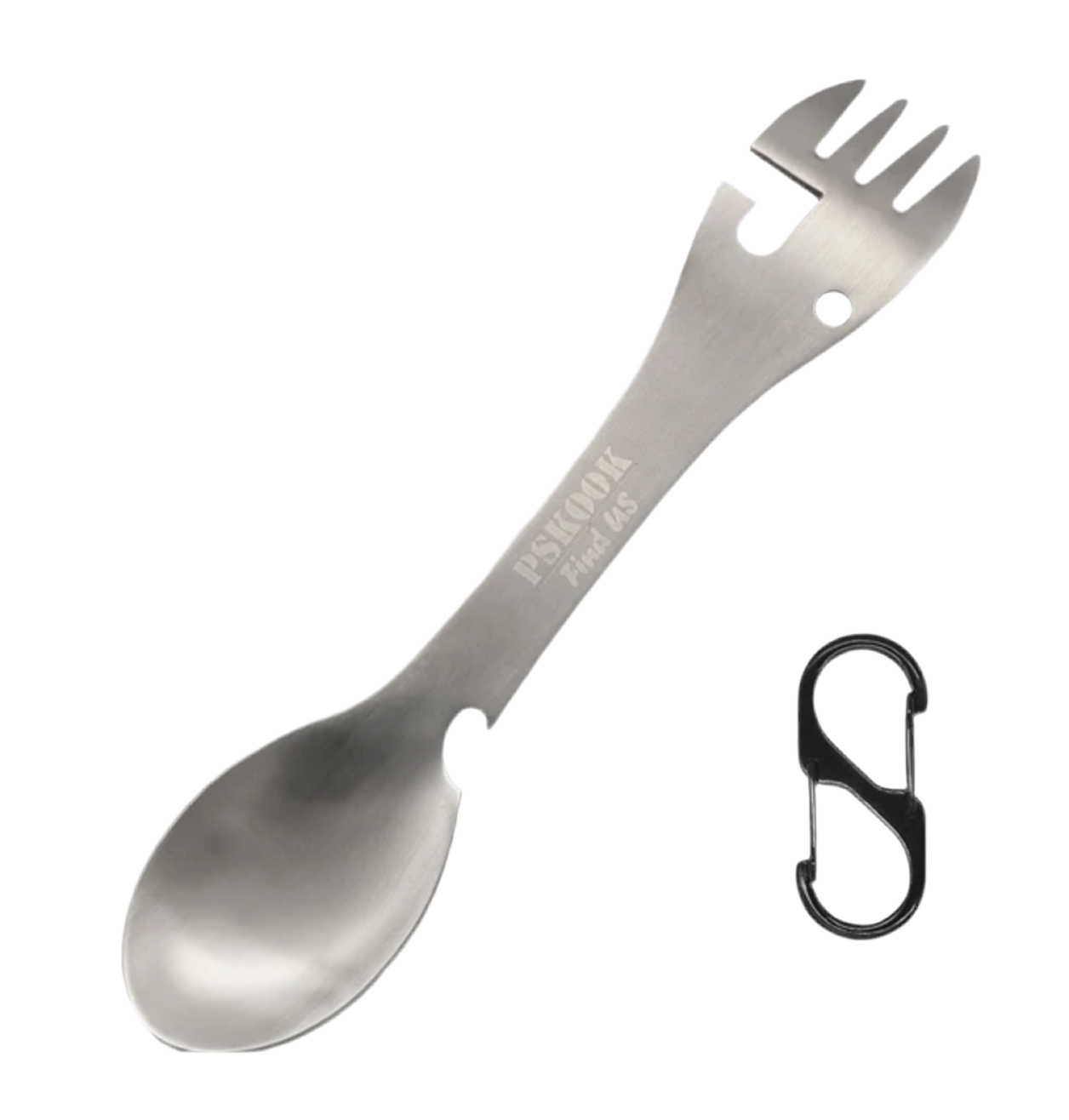 1) COMBINED METAL SPOON & FORK (FOR THE VAN)