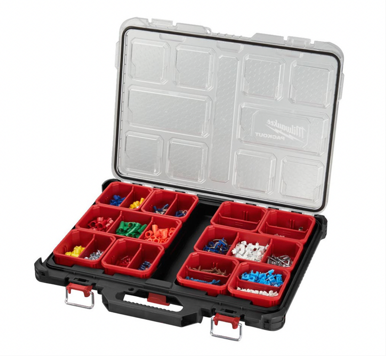 00) Milwaukee PACKOUT Slim Organiser Case