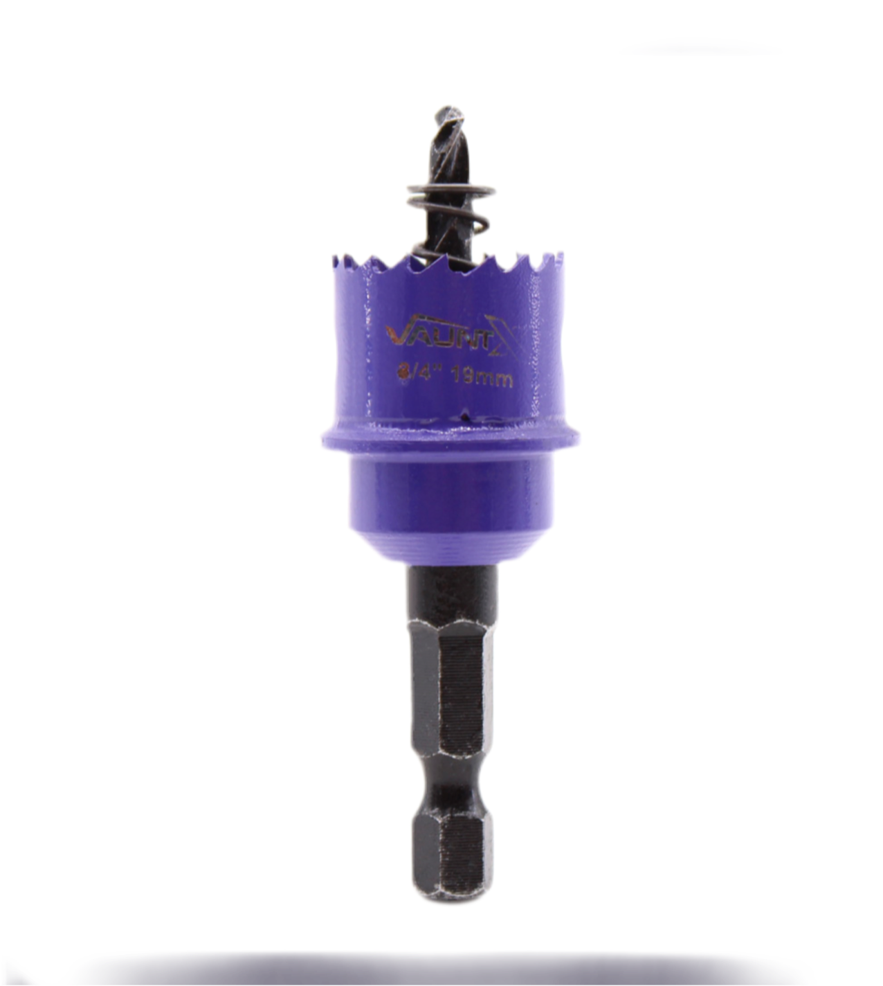 1) Vaunt X Impact Holesaw Bi-Metal Colour Coded 1/4'''' Shank 19mm 65mm''