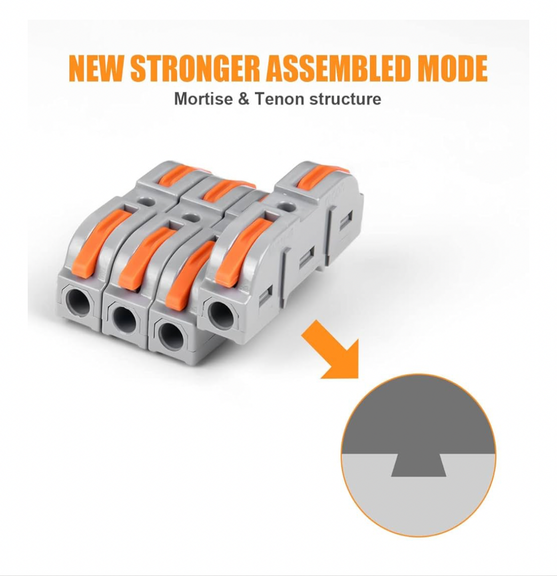 3) 40x In-line Connectors 32amp