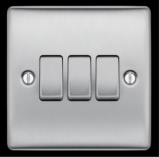 1) BG NEXUS 3G Switch (Brushed Chrome)