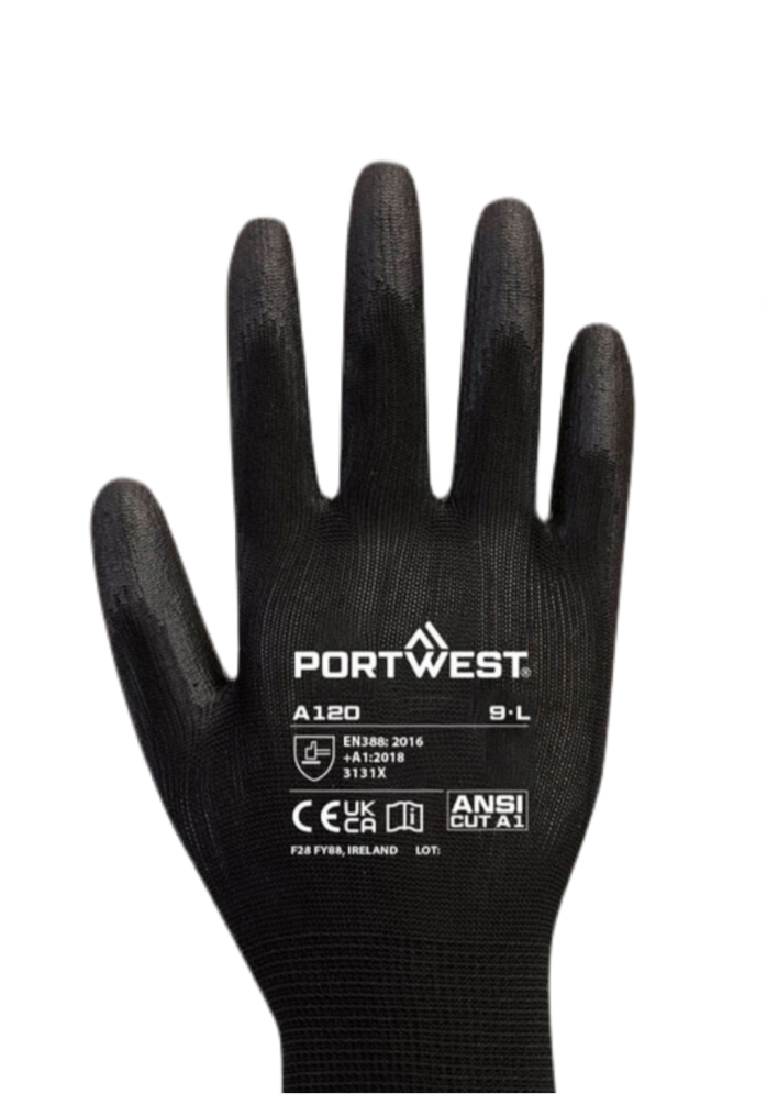 1) Black Gloves Large (SWA)