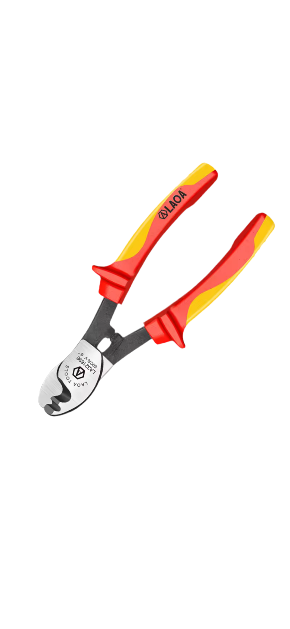 0) 6 Inch - VDE Insulated Cable Scissors – 1000V Rated
Precision cutting and stripping tool with full protection against electric shock.