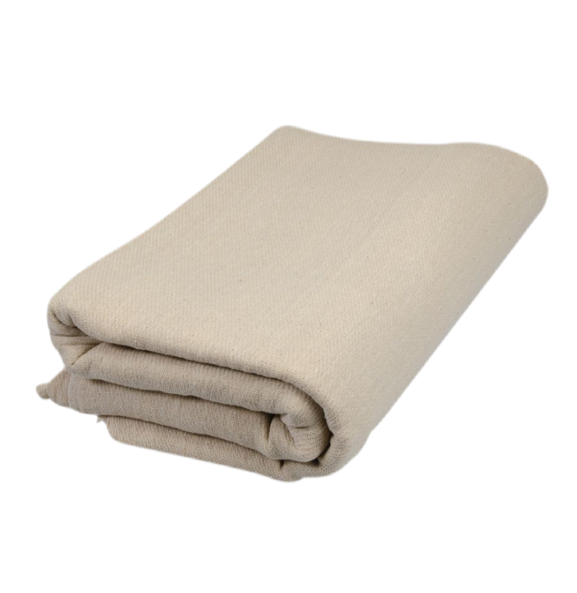 1) HEAVY COTTON DUST SHEET (STAIRS) 7.2 X 0.9