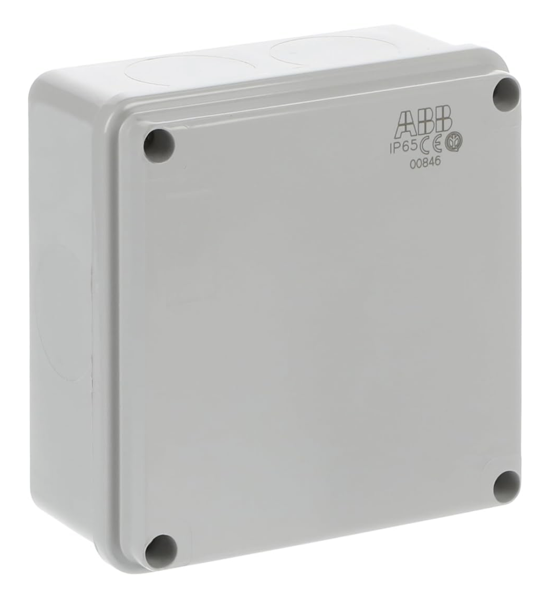 02) ABB IP55 Junction Box - 100 x 100 x 50mm