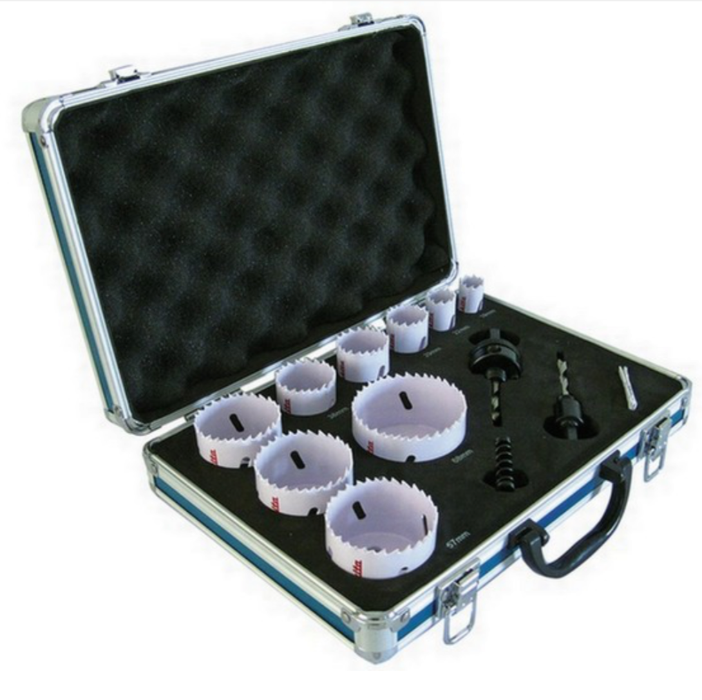0) (Best Seller) Electricians MAKITA D-47282 12PC Holesaw Kit