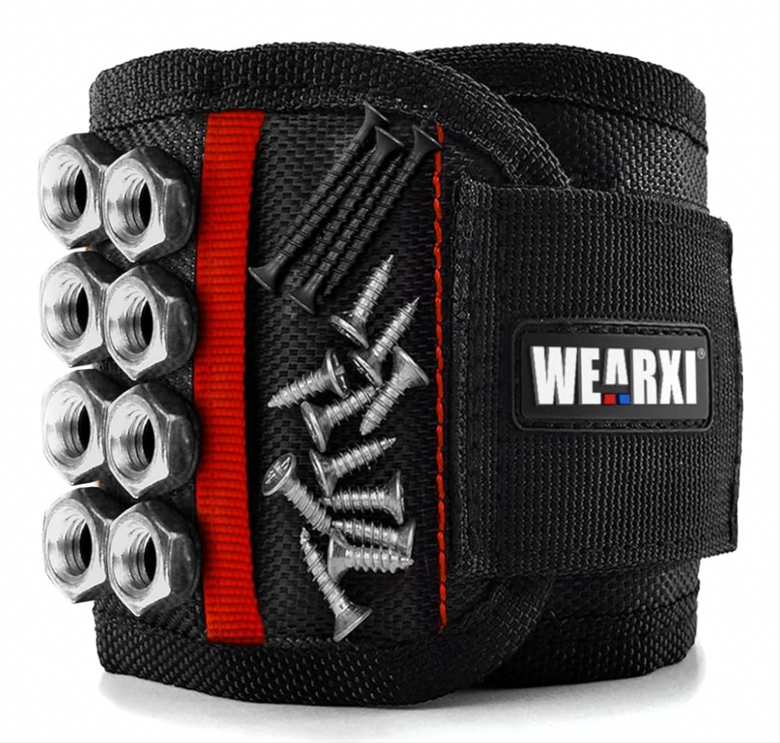 00) WEARXI Magnetic Wristband (Holds screws)