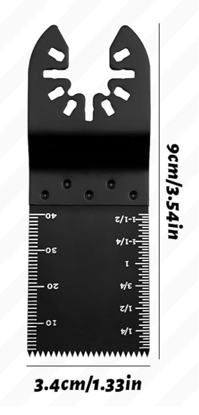 00) (Best Seller) - 5x Universal Multi Tool Blades (Metal & Wood)