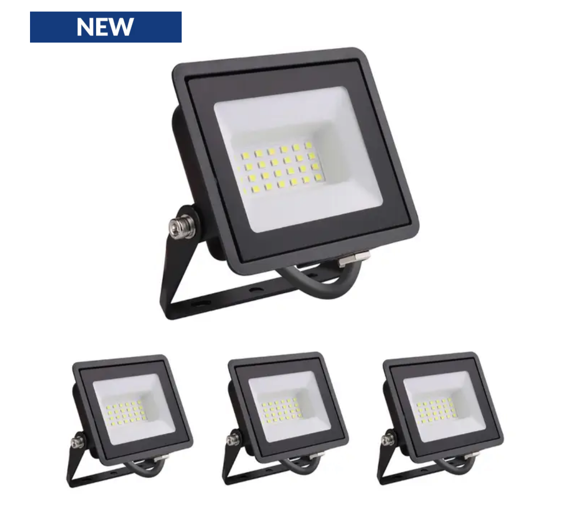 4x 20w (multi pack) 6500k LED Floodlight - Daylight - Bright Source