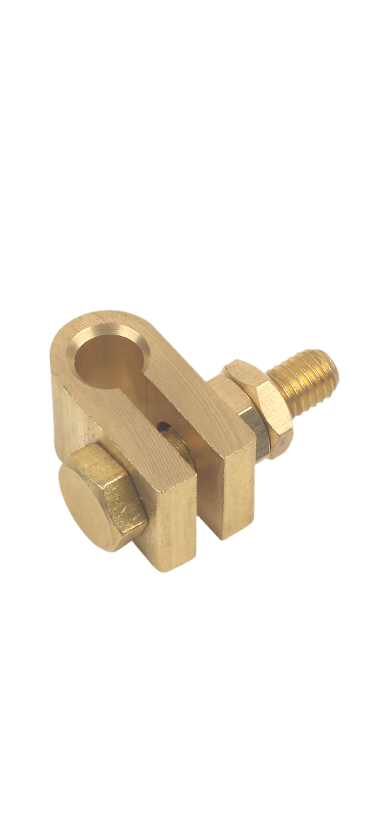 006) EARTH ROD- Unicrimp QEP38CL 3/8'' Rod To Split Connector Clamp