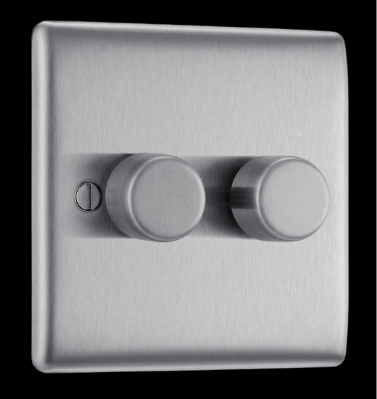 007) BG NEXUS Dimmer Switch (Brushed Chrome) 2G