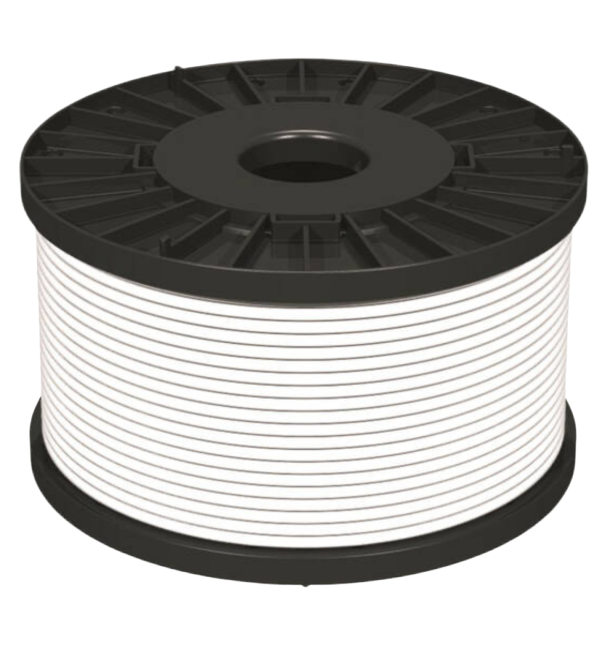 92) WHITE FP 1.5MM 2C & EARTH LSZH FIRE RESISTANT CABLE 100M REEL, FIRE RATED CLIPS, 100x 1.5 SCREWS & 100x RAW PLUGS