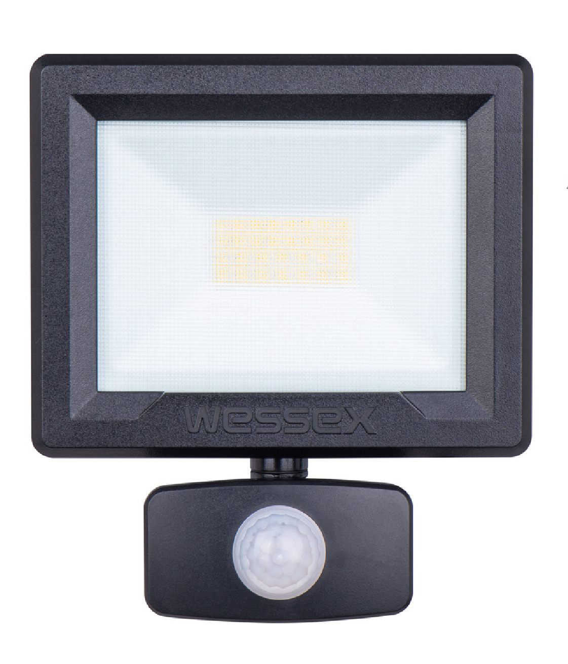 0) (Best Seller this month) Wessex 20watt Pir Floodlight IP65-Black 4000K