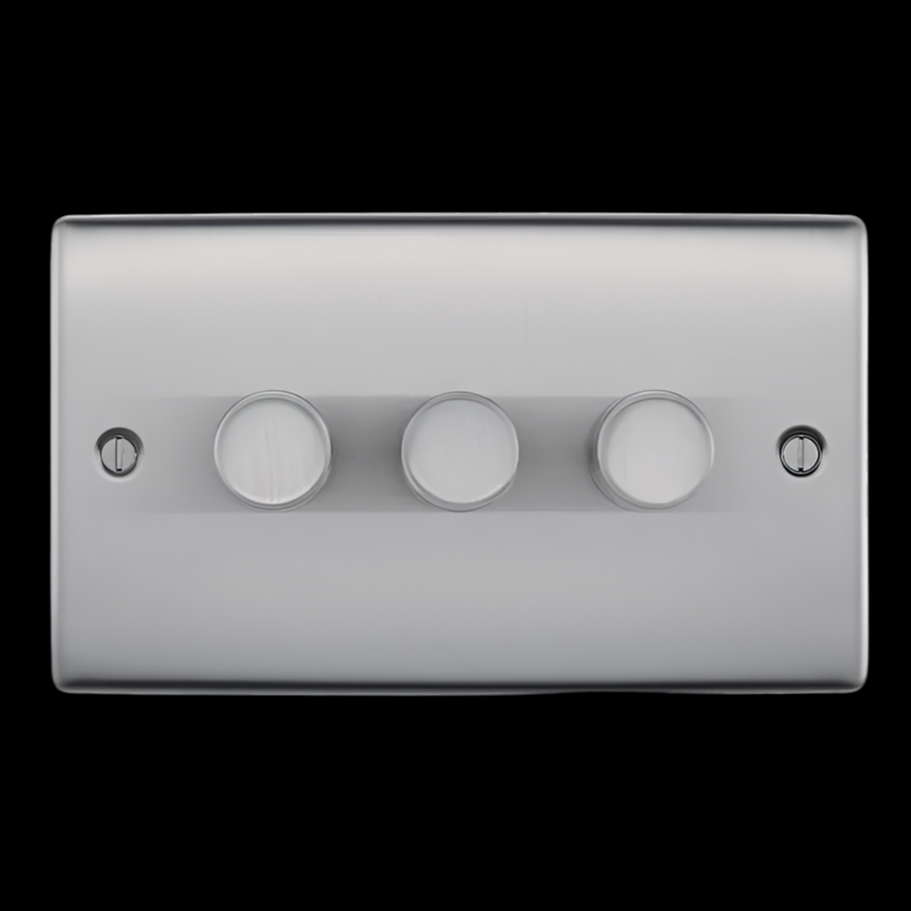 1) BG NEXUS Dimmer Switch (Brushed Chrome) 3G