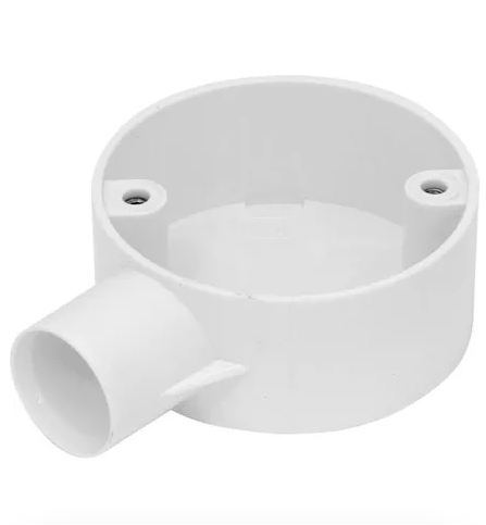 999) 20mm White Stop end box
