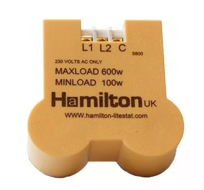 Hamilton 100w - 600W 2 Way Leading Edge Push Dimmer Module