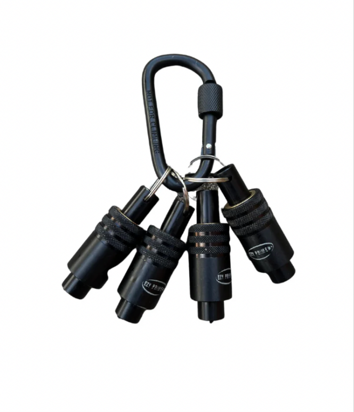 SDS Carabiner Drill Bit Holder x4