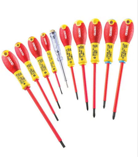 Expert by Facom 10Piece VDE Slotted Phillips & Pozidrive Screwdriver Set E160912
