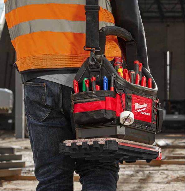 2) Milwaukee Packout™ 25 cm Pro Tote Toolbag