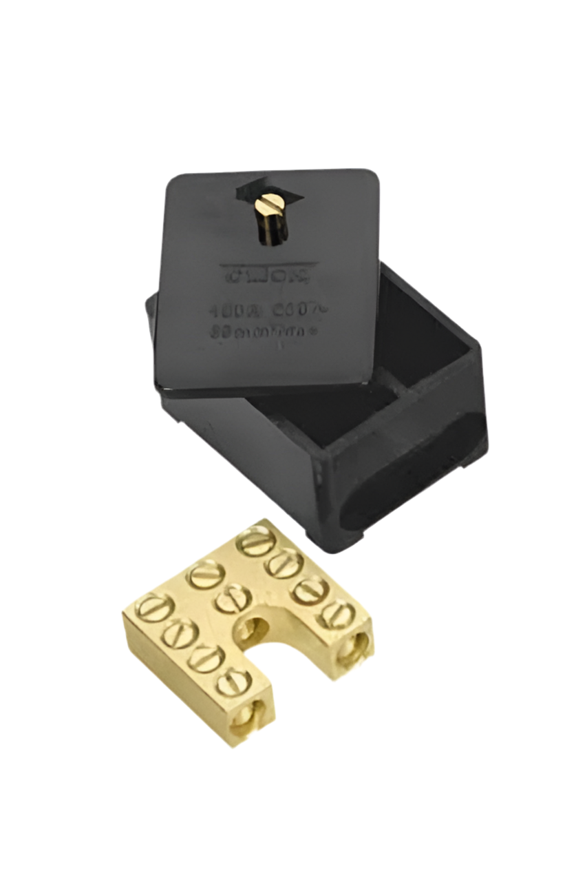 1) 100A Single Pole Henley Block