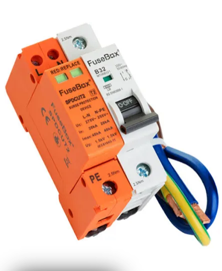 02) FUSEBOX SPD WITH 32A MCB