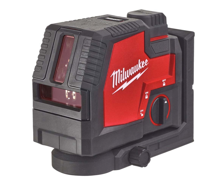 Milwaukee L4CLL-301C USB Rechargeable Green Cross Line Laser Level