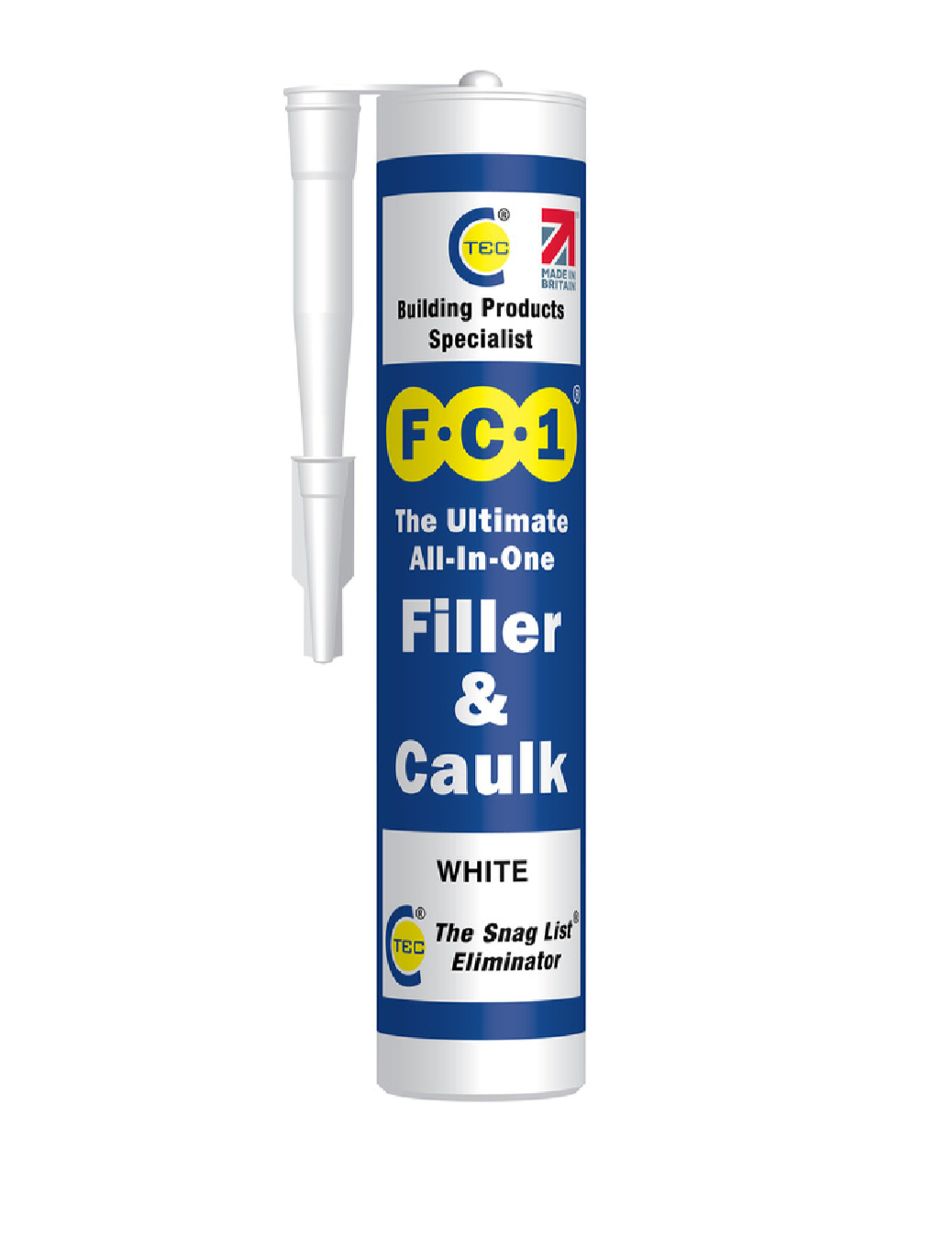 02) C-TEC EC1 310ml All in one Caulk and Filler