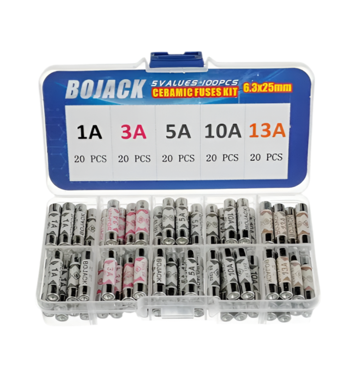 3) 100x Ceramic Fuses