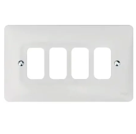 HAGER 4G Grid White