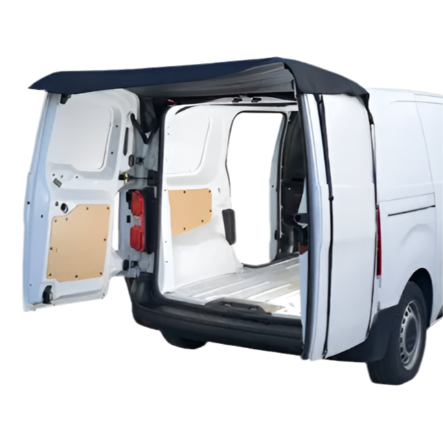 1) Back Door Van Cover (1800x1130cm)
