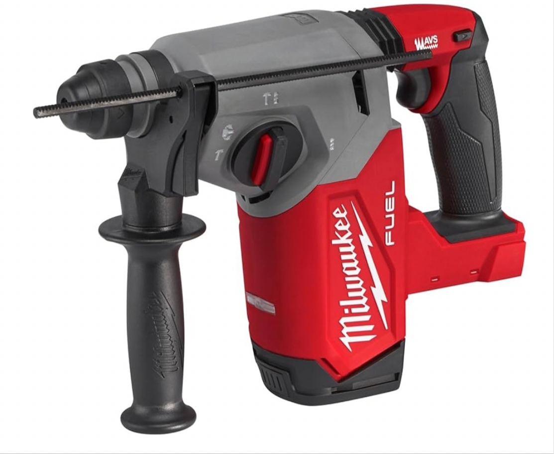 Milwaukee 18V Brushless SDS+ Hammer Drill - M18FH - Housing Only, Black