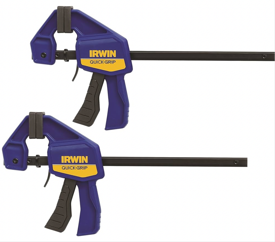 IRWIN T5462EL7 QUICK-GRIP 150mm (6) Mini Clamp - 2 Pack, Multi
