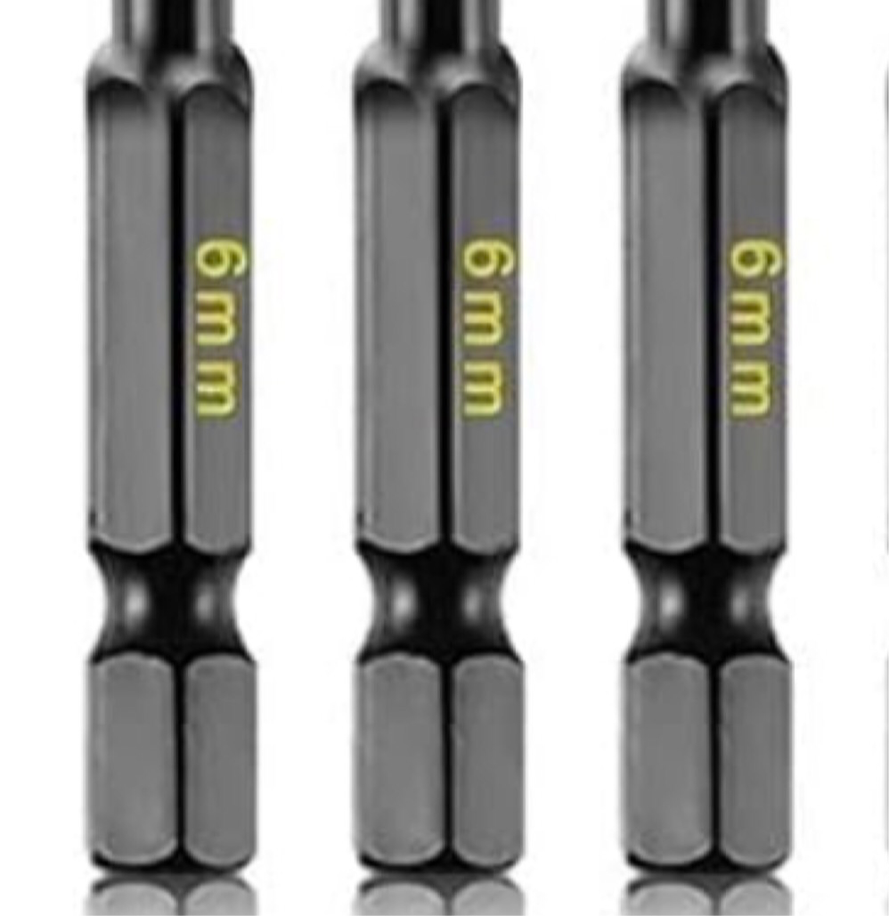 1) 3X 6mm IMPACT DRILL MASONARY BIT