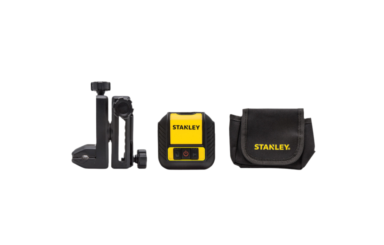 1) Stanley Cubix Cross Line Red Beam Laser