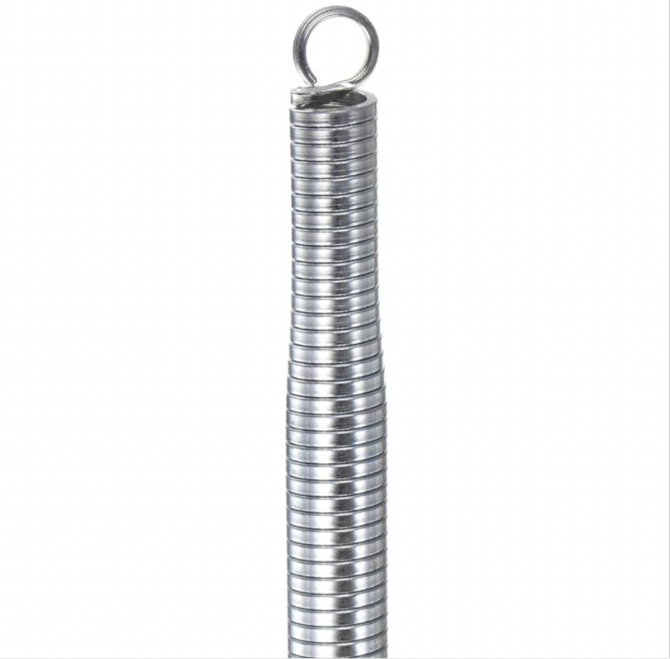 PVC Spring Bender 19.8mm OD 550mm Long Zinc Plated Bending Spring Conduit PVC Spring Bender Pipe Bending Spring for PVC Pipe Bending Devices in Home Hydropower, Silver Tone