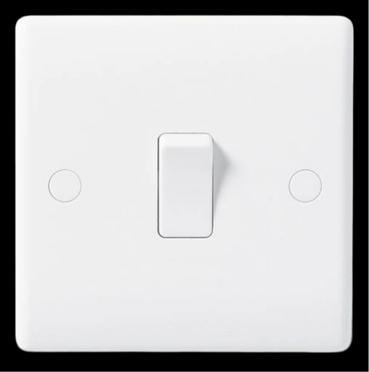 007) BG NEXUS 1G SWITCH 2 WAY WHITE (BG812)