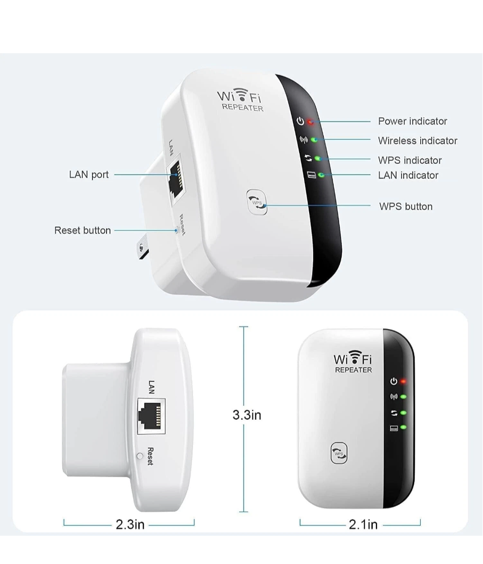 01) Best seller - WiFi Extender, WiFi Signal Booster Up to 3000sq.ft and 32 Devices