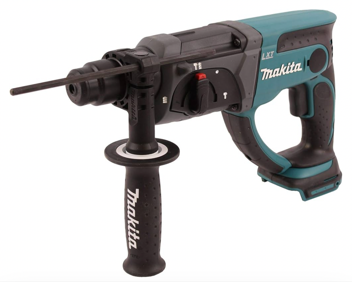 Makita DHR202Z 18V Li-Ion LXT 20mm SDS-Plus Rotary Hammer - Batteries and Charger Not Included