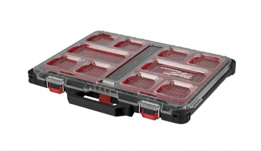 00) Milwaukee PACKOUT Slim Organiser Case