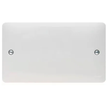 HAGER 2G Blank plate