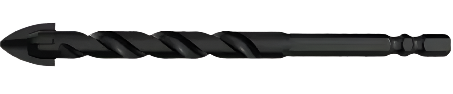 2) 3x Super Fast Impact TILE Bit (6mm Hex)