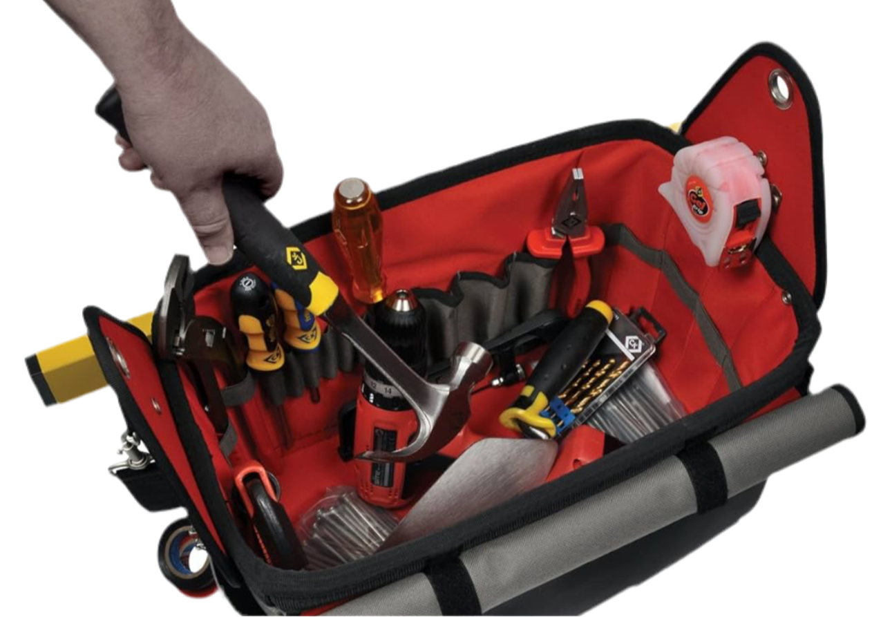 4) C.K Magma Tool Tote
