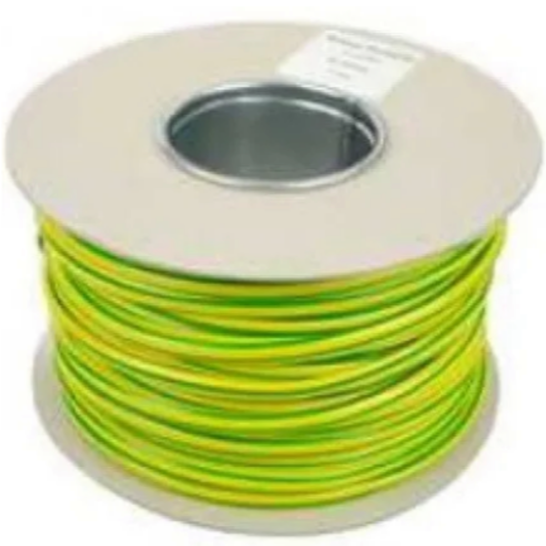 01) 2mm Green/Yellow (Earth) Cable Sleeving (100M Drum)