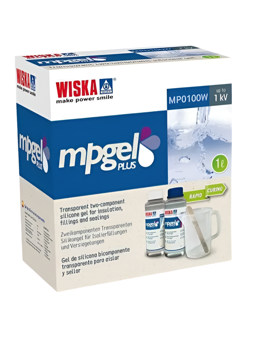 1) Wiska Multi-Purpose Insulating Silicone Gel 1000ml Blue SWA