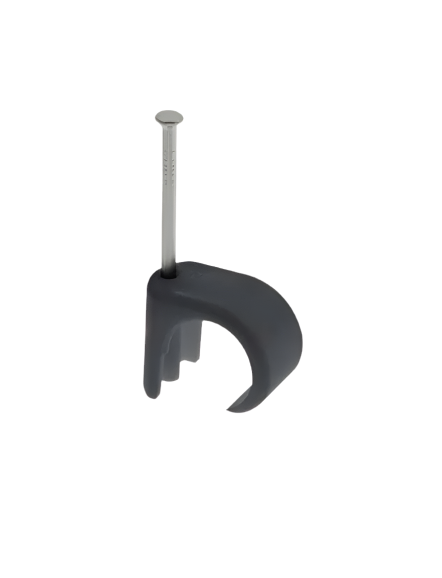 1) BLACK FLEX CLIPS (3 CORE 1MM CABLE) X100