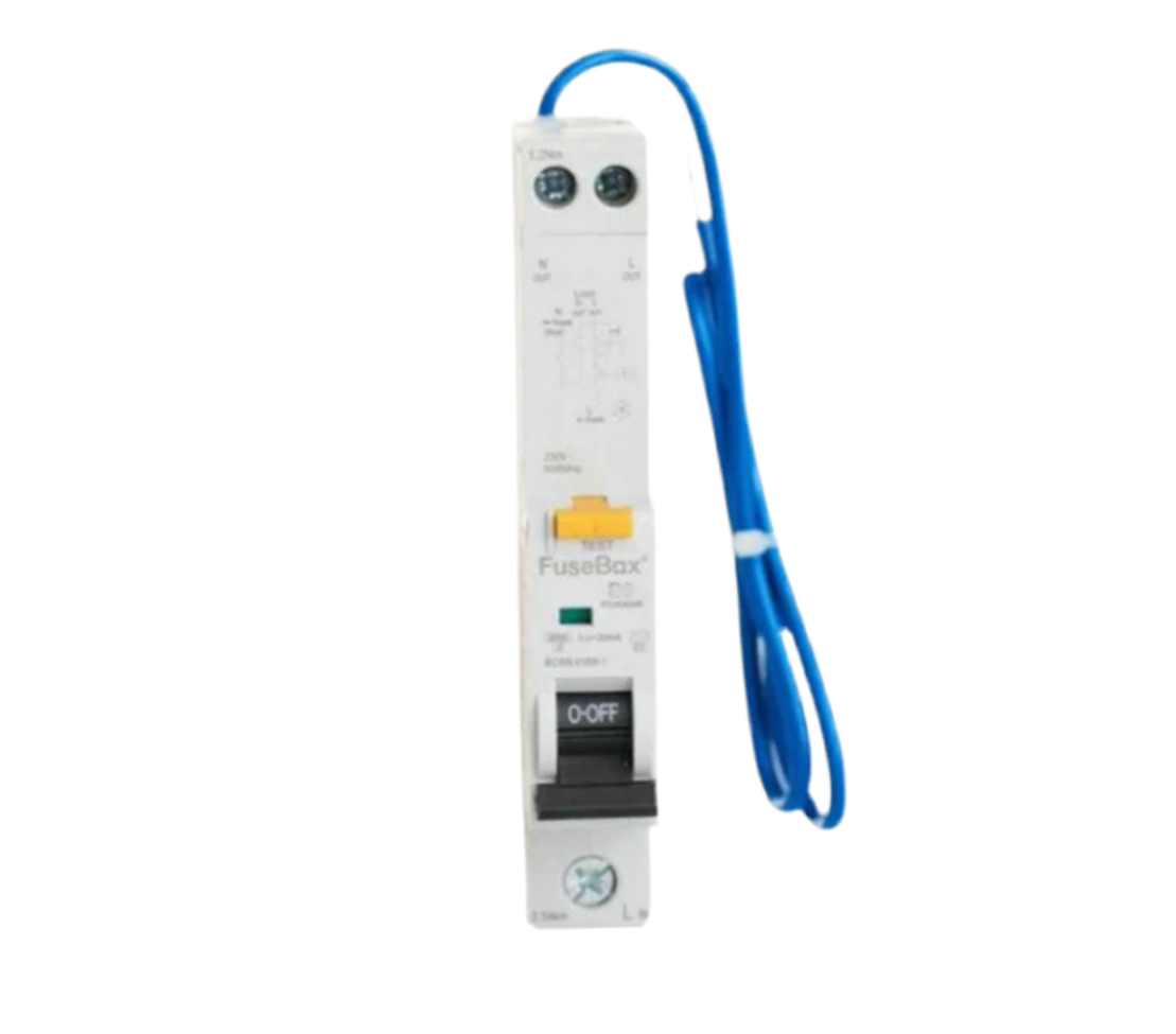 0) 16amp FUSEBOX RCBO