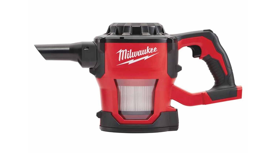 1) Milwaukee M18 CV-0 M18™ Compact Hand Vacuum (Body Only)