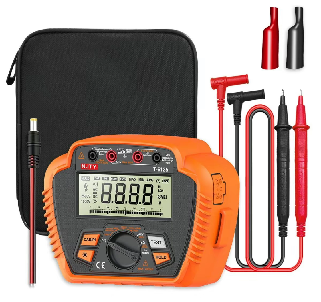 Insulation Resistance Tester - Measuring Low Resistance 0.00-60ohm