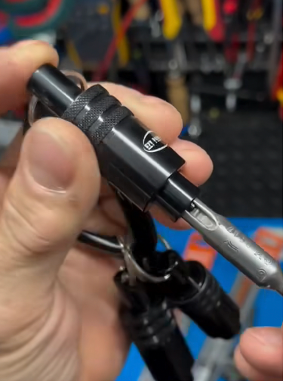 SDS Carabiner Drill Bit Holder x4